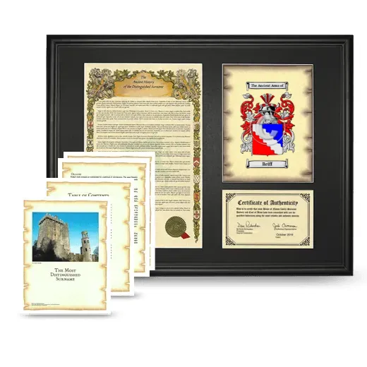 Reiff Framed History And Complete History- Black