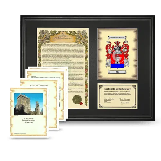 Rio Framed History And Complete History- Black