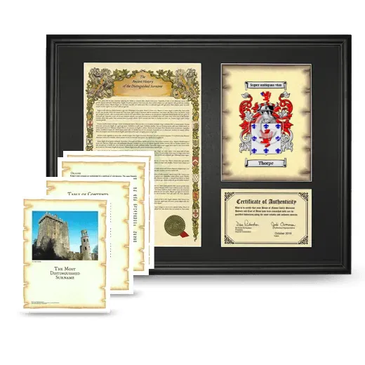 Thorpe Framed History And Complete History- Black