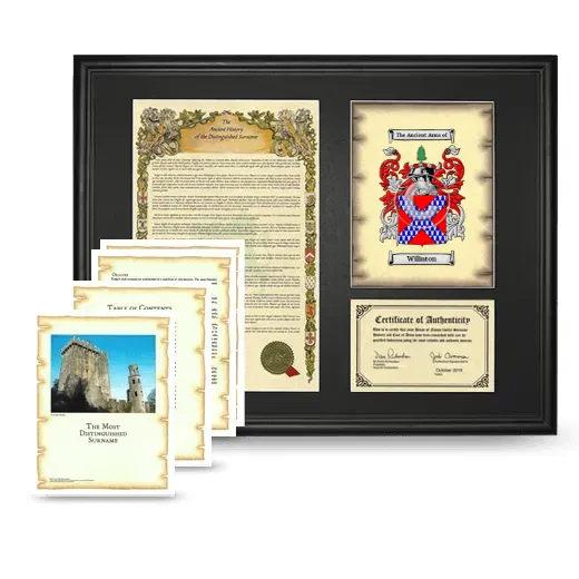 Wilinton Framed History And Complete History- Black