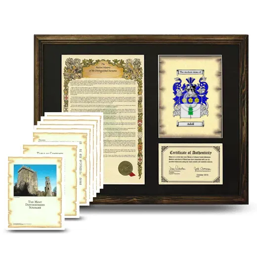 Adril Framed History And Complete History- Brown