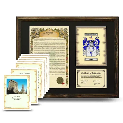 Baden Framed History And Complete History- Brown