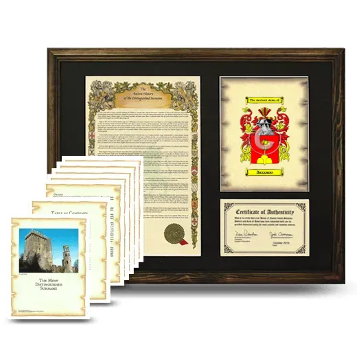 Bazzano Framed History And Complete History- Brown