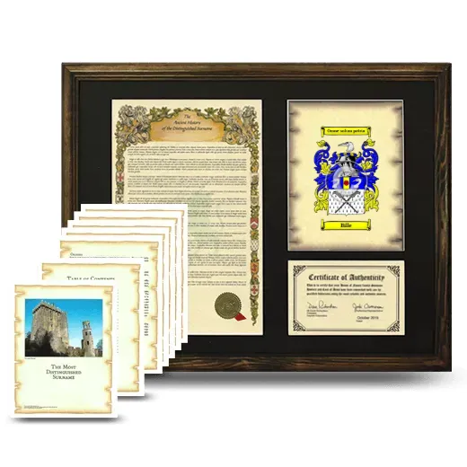 Bille Framed History And Complete History- Brown