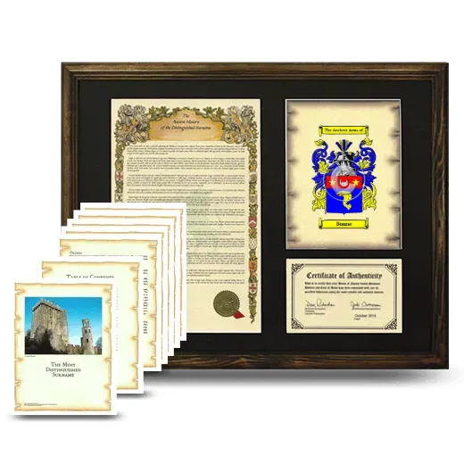 Bonne Framed History And Complete History- Brown