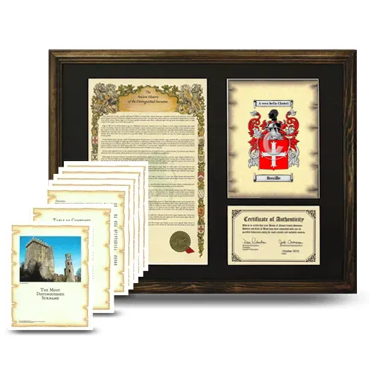 Bouille Framed History And Complete History- Brown