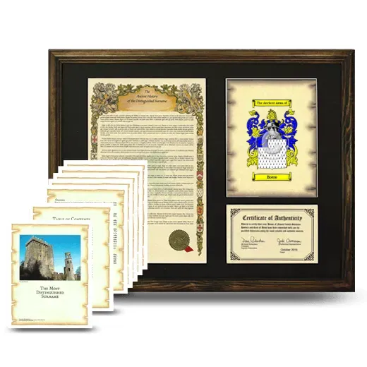 Brere Framed History And Complete History- Brown