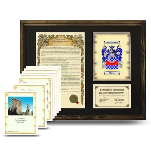 Ligyon Framed History And Complete History- Brown
