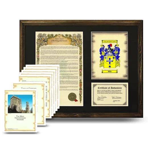 Miln Framed History And Complete History- Brown