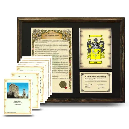 Sheer Framed History And Complete History- Brown