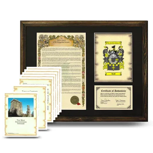 Stoil Framed History And Complete History- Brown
