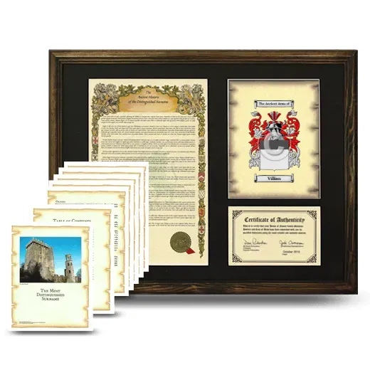 Villian Framed History And Complete History- Brown