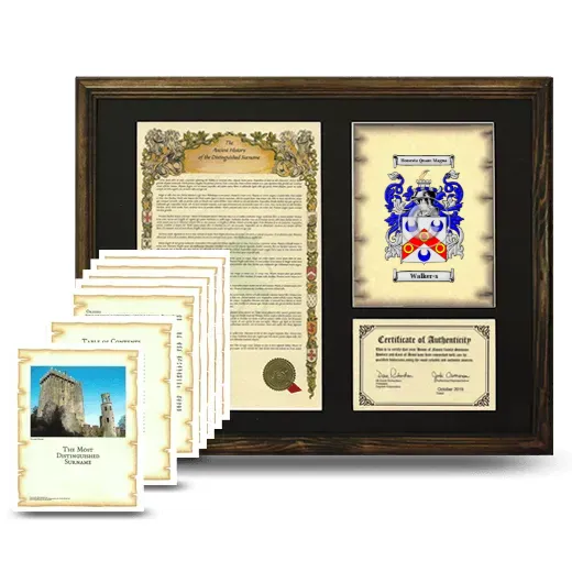 Walker-s Framed History And Complete History- Brown