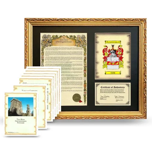 Covie Framed History And Complete History - Gold