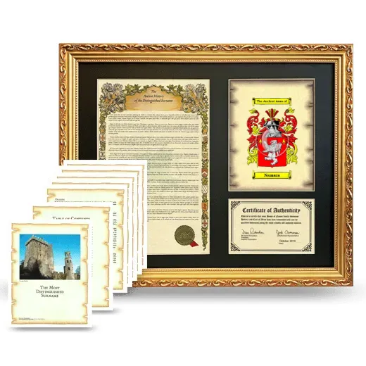 Namara Framed History And Complete History - Gold
