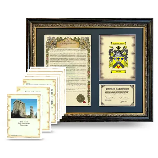 Alaire Framed History and Complete History - Heirloom