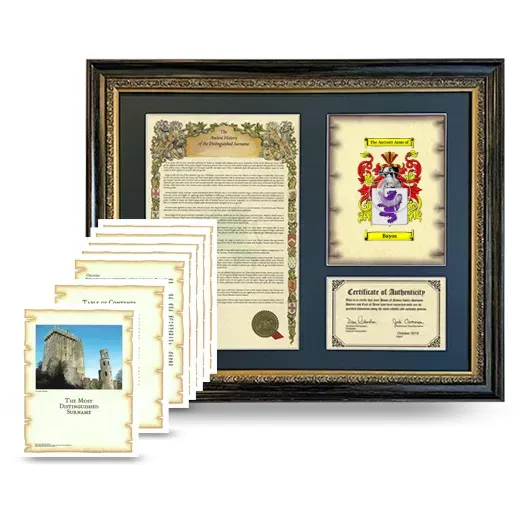Bayos Framed History and Complete History - Heirloom