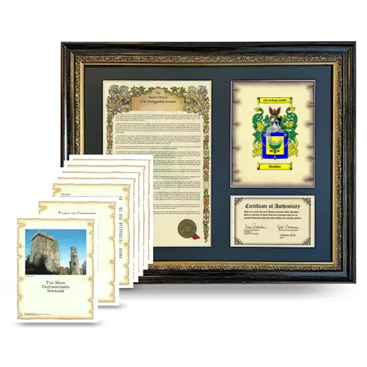 Bouker Framed History and Complete History - Heirloom