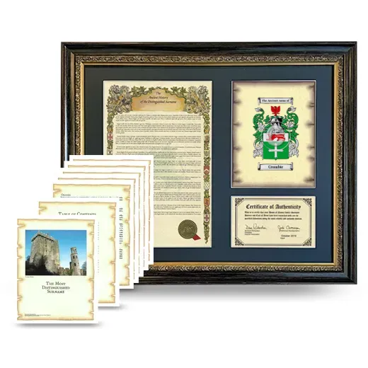 Crumbie Framed History and Complete History - Heirloom
