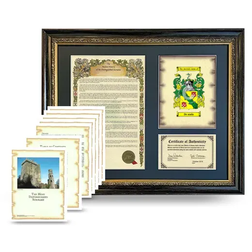 De anda Framed History and Complete History - Heirloom