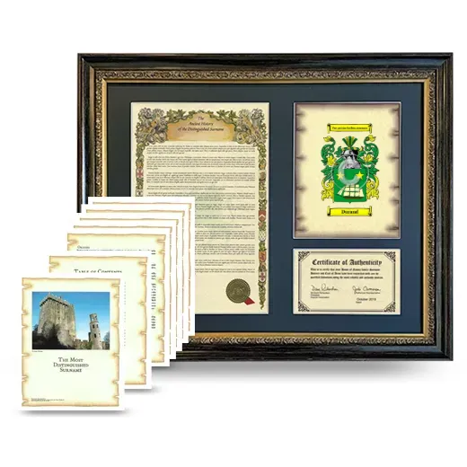 Durand Framed History and Complete History - Heirloom
