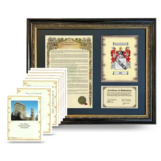 Jilet Framed History and Complete History - Heirloom