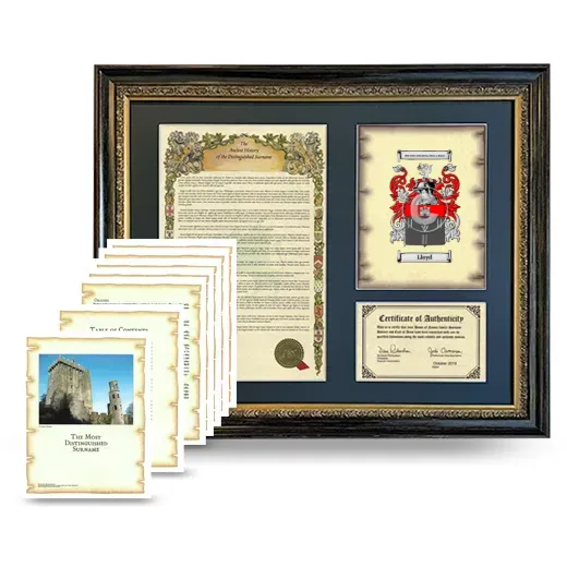 Lloyd Framed History and Complete History - Heirloom