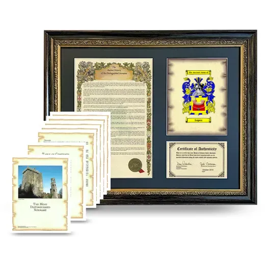Lopez Framed History and Complete History - Heirloom