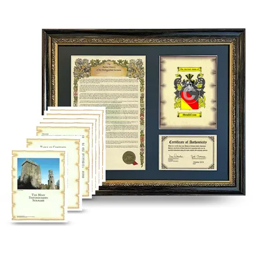 Mendel son Framed History and Complete History - Heirloom