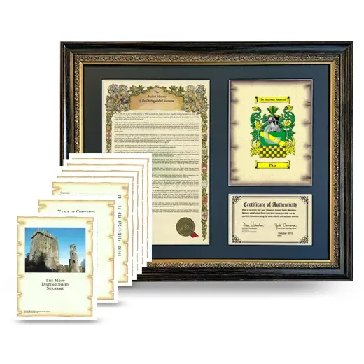 Paiz Framed History and Complete History - Heirloom