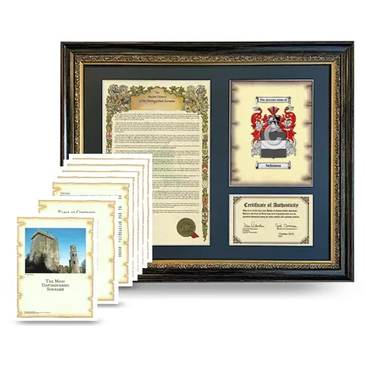 Salzman Framed History and Complete History - Heirloom
