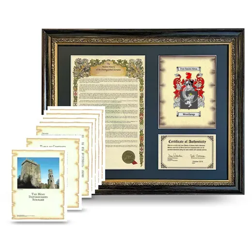 Westhrup Framed History and Complete History - Heirloom