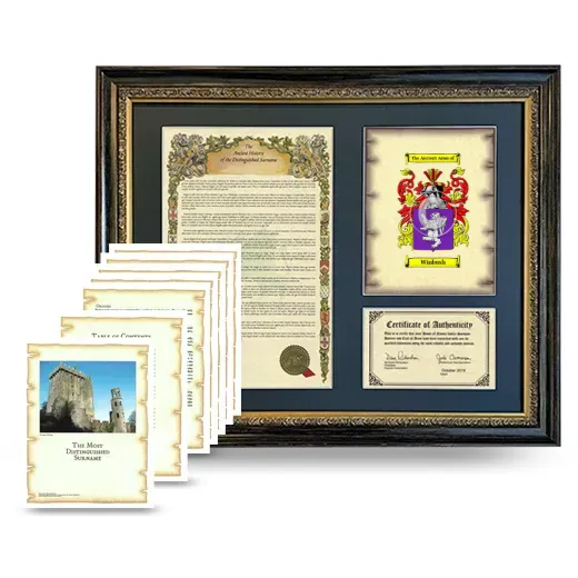 Winbush Framed History and Complete History - Heirloom