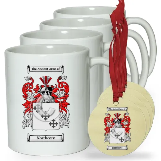 Northcote Set of 4 Classic Mugs and Ornaments