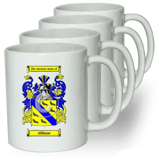 Abbane Coffee mugs (set of four)