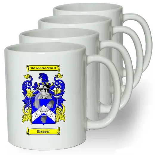 Blagger Coffee mugs (set of four)