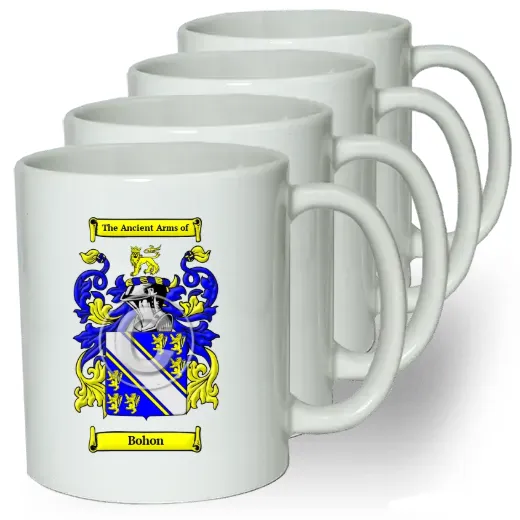 Bohon Coffee mugs (set of four)