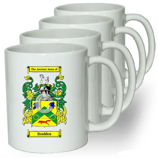 Braddox Coffee mugs (set of four)