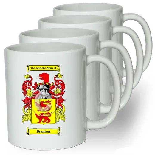 Branton Coffee mugs (set of four)