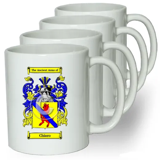 Chiaro Coffee mugs (set of four)