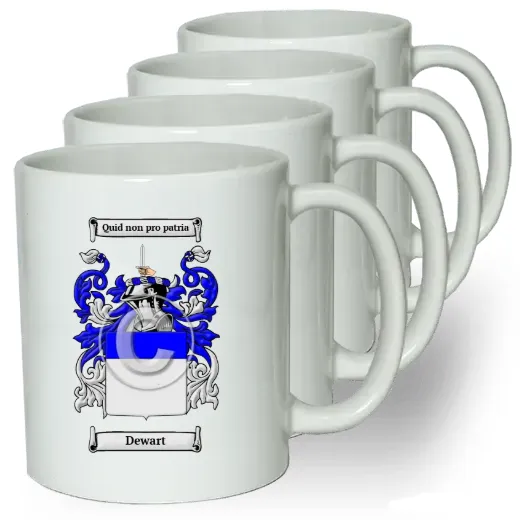 Dewart Coffee mugs (set of four)