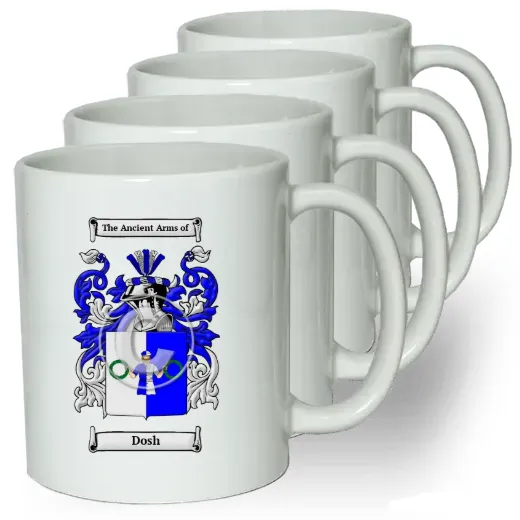 Dosh Coffee mugs (set of four)