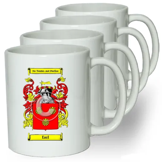 Earl Coffee mugs (set of four)