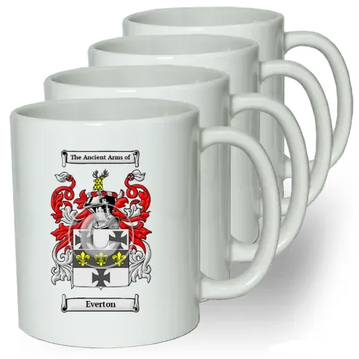 Everton Coffee mugs (set of four)