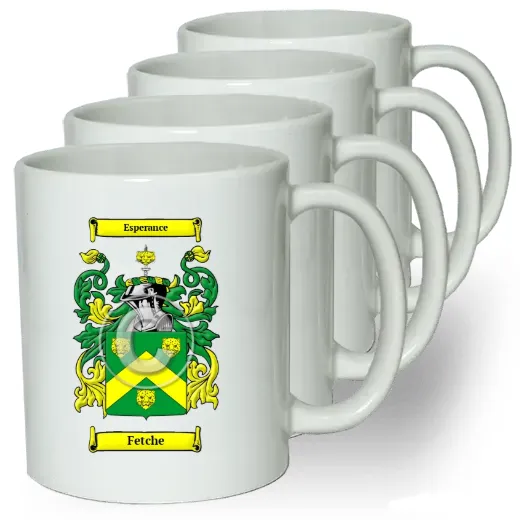 Fetche Coffee mugs (set of four)