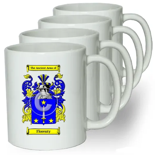 Florenty Coffee mugs (set of four)