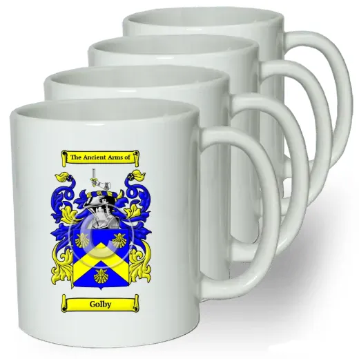 Golby Coffee mugs (set of four)