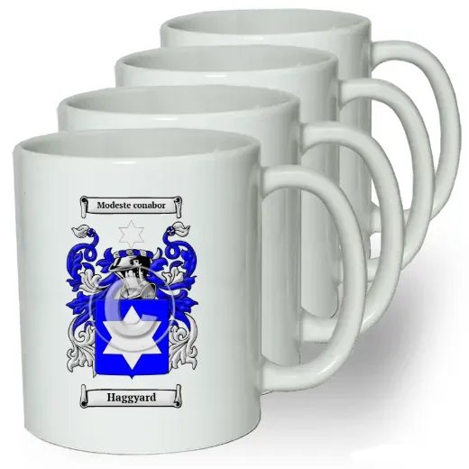 Haggyard Coffee mugs (set of four)