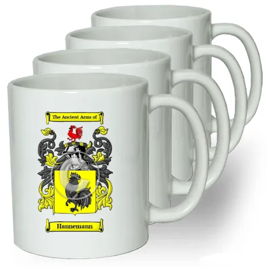 Hannemann Coffee mugs (set of four)