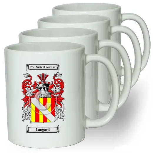 Langard Coffee mugs (set of four)